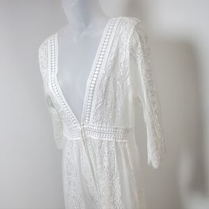 Blue Rain Lace Wrap